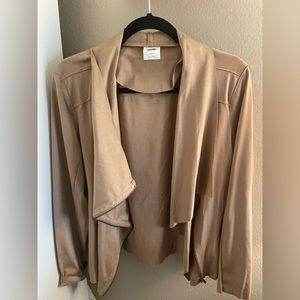 Tan suede jacket